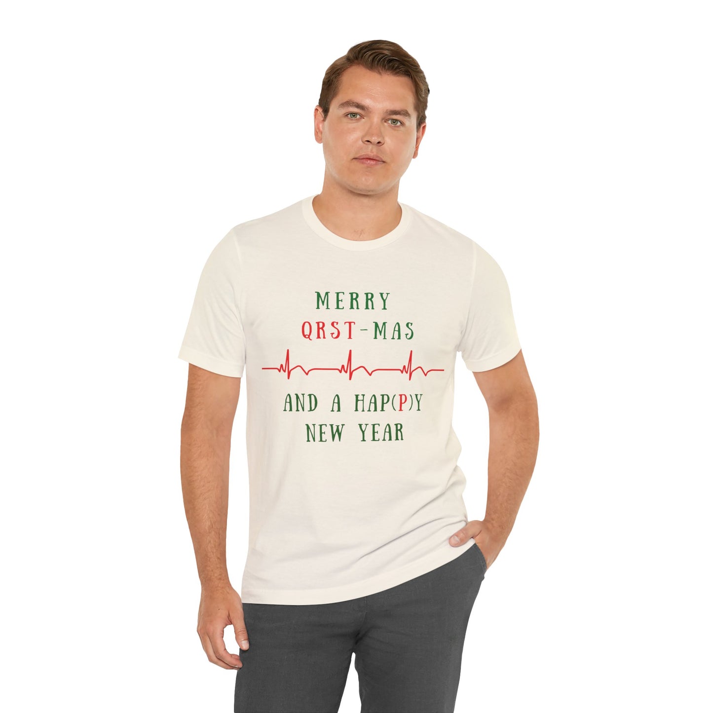 Cardiology Christmas T-Shirt for Cardiologists, Heart Doctor Gift, Cardiac Nurse Holiday Shirt, Heart Surgeon Apparel, Telemetry Nurse Christmas Gift