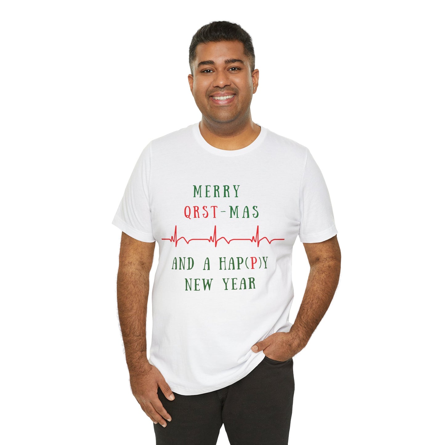 Cardiology Christmas T-Shirt for Cardiologists, Heart Doctor Gift, Cardiac Nurse Holiday Shirt, Heart Surgeon Apparel, Telemetry Nurse Christmas Gift