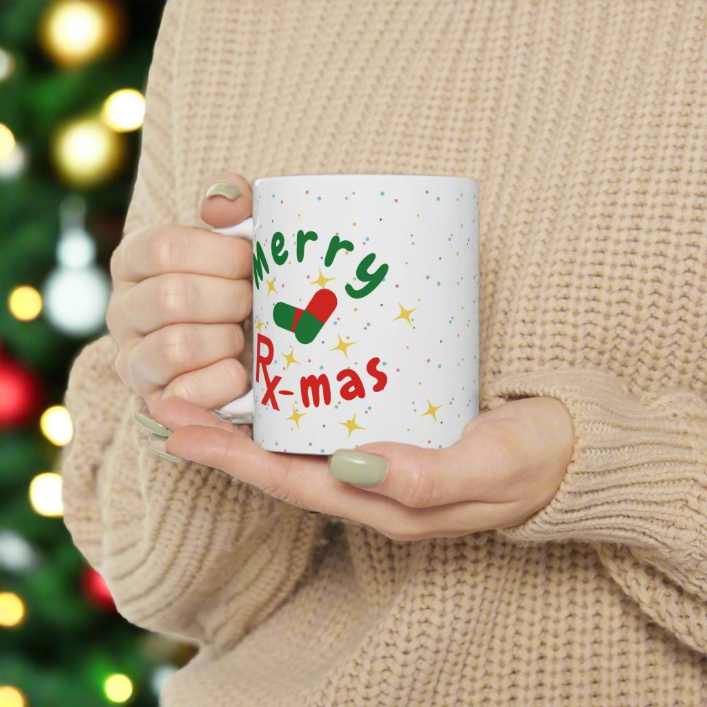 Pharmacy x mas mug, Merry Rx mas, Colorectal holiday mug, Pharmacy student holiday mug, Pharm tech holiday mug, Christmas medical mug, holiday mug, Pharmacist, Nurse xmas mug, doctor mug, medical humor