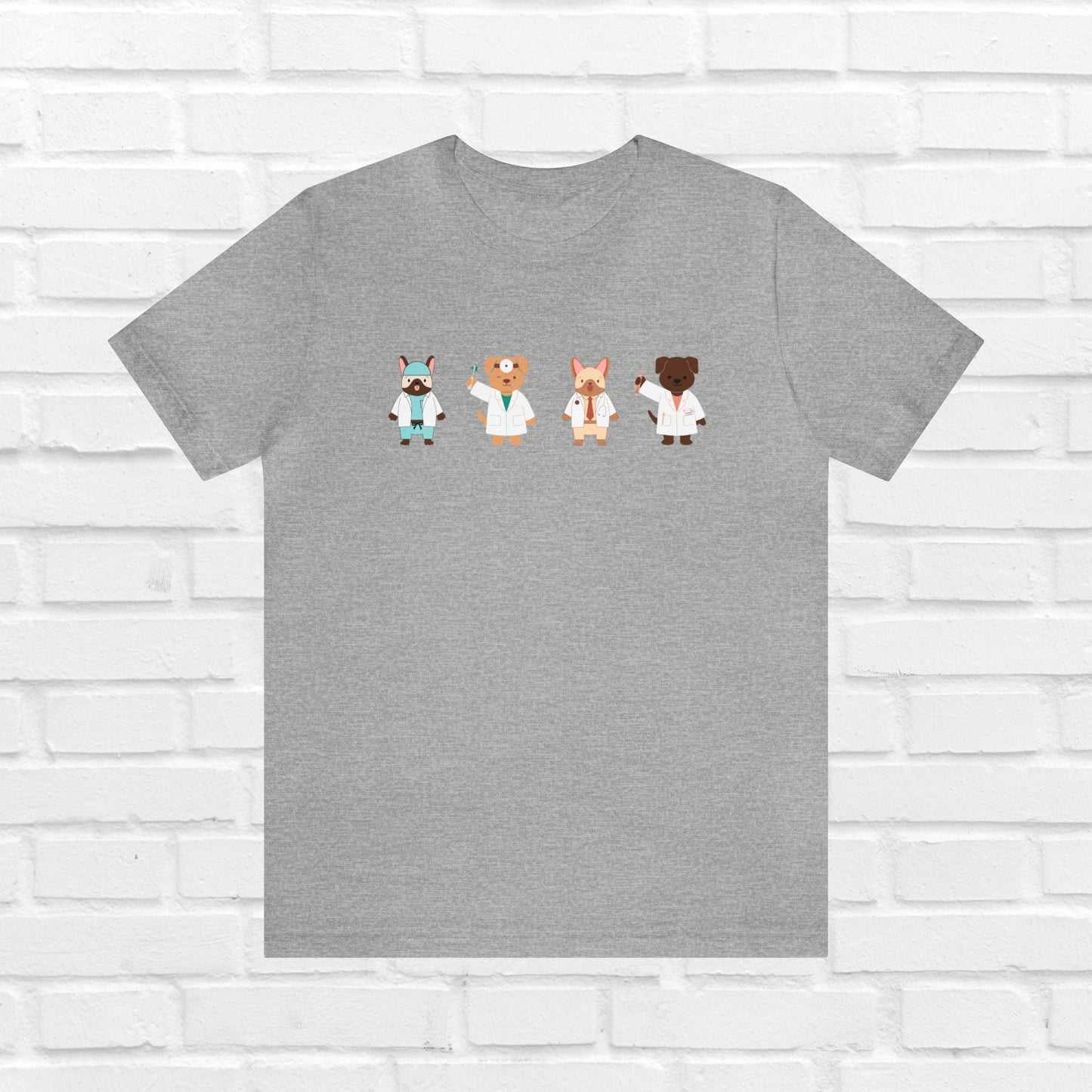 Cute Doctors Tee, Dog Doctor T-shirt, cute medical gift, Dogtor, resident graduation gift, medical student, Dog lover tee, Healthcare dogs, Nurse gift