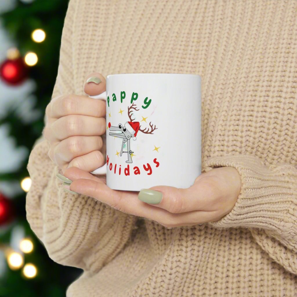 Funny gynecology x mas mug, Pappy holidays, OBYGN holiday mug, nurse holiday gift idea, Gynecologist christmas gift
