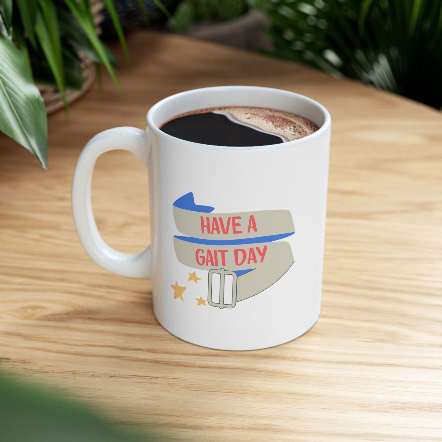 physical therapy mug, PT mug, physical therapist gift idea, gait belt mug, graduation gift, doctor mug, medical student