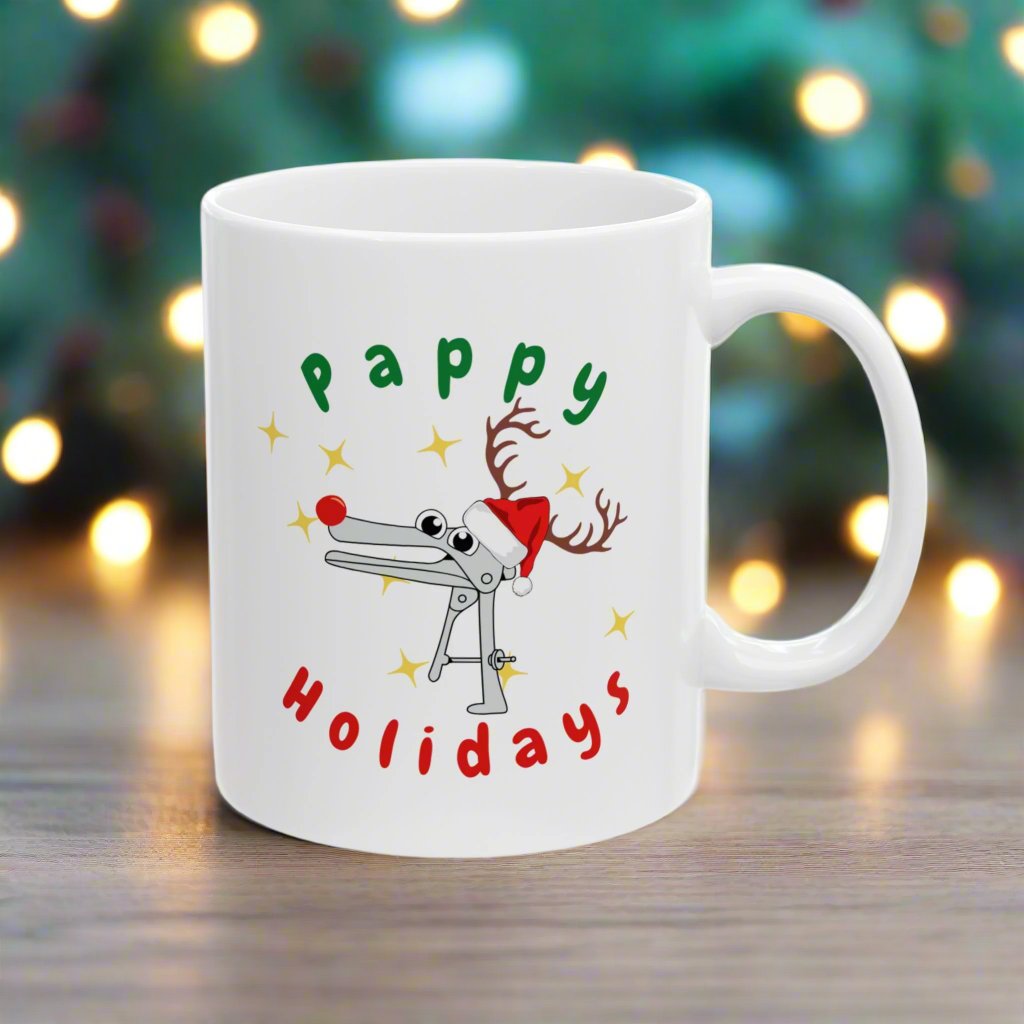 Funny gynecology x mas mug, Pappy holidays, OBYGN holiday mug, nurse holiday gift idea, Gynecologist christmas gift