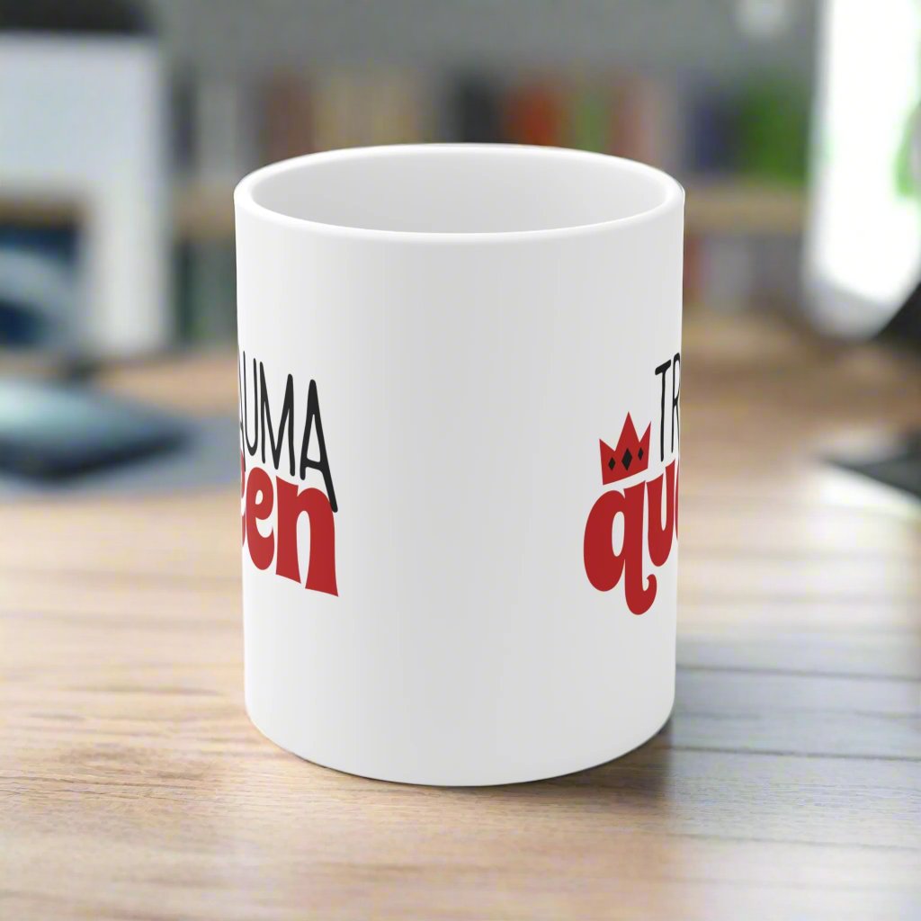 Trauma Queen, Trauma surgery gift, Trauma nurse, ER nurse, ER doctor, medical mug, Doctor mug, Nurse mug, medical student gift
