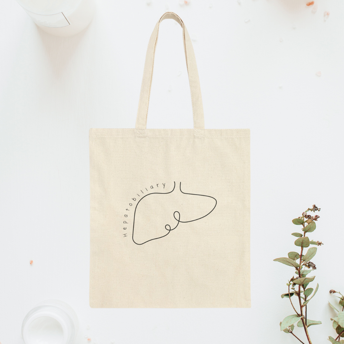 Minimalist Liver work Tote Bag Cute gift for Hepatobiliary team RNs Hepatology Anatomical surgeons Graduation Liver transplant nurse line art