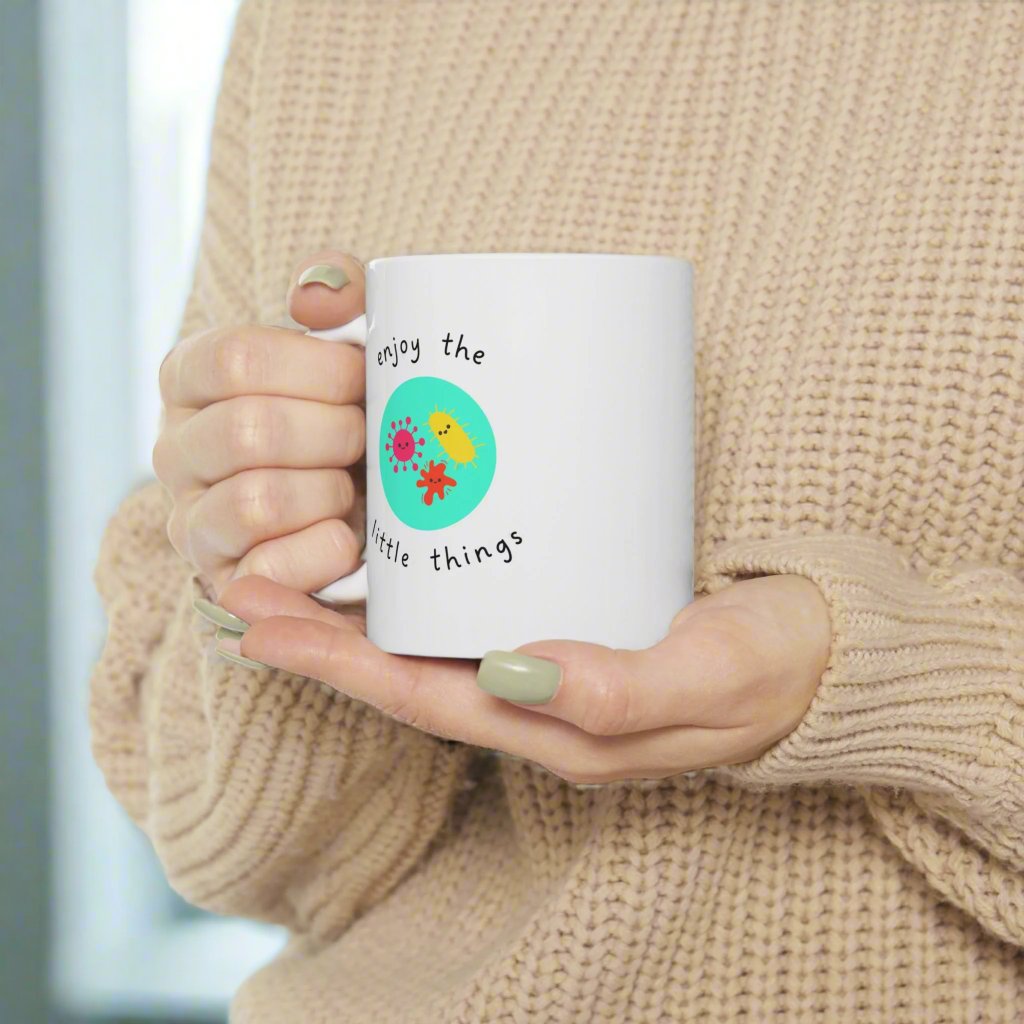 Microbiology mug, virus, bacteria, epidemiology, scientist, graduation gift, infectious disease doctor, public health, virology, biology, petri dish.