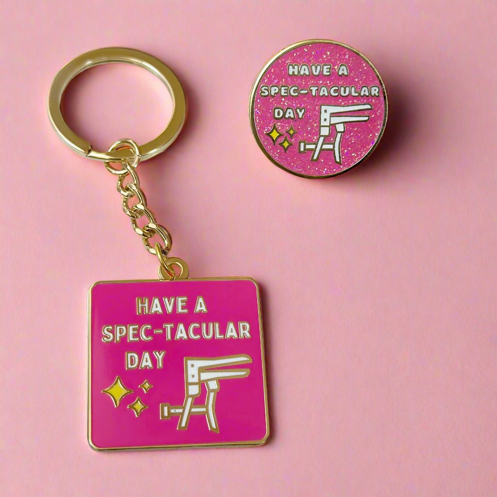 Gynecology pin, Gift for Gynecology nurse or doctor, Spec-tacular, graduation gift, MD appreciation, womens health team