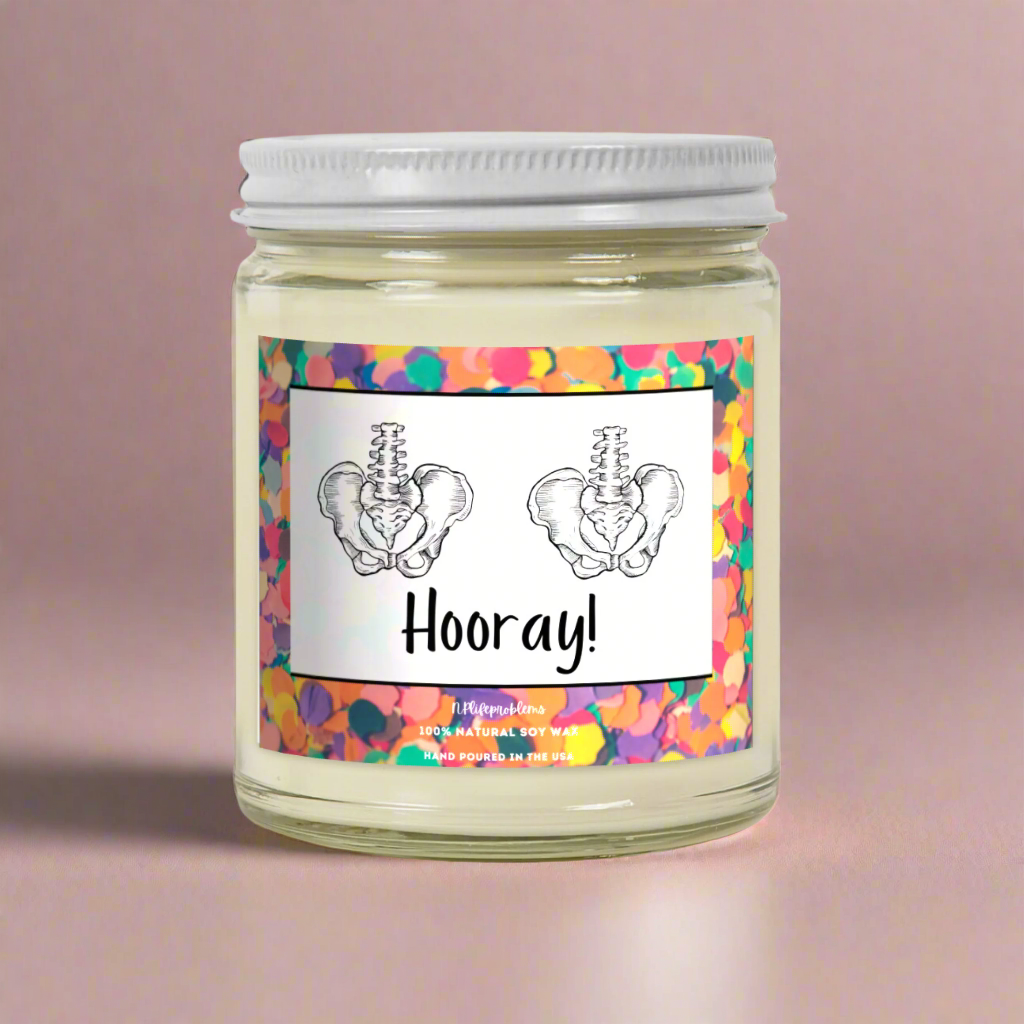 Orthopedic Surgeon Candle - Fun Ortho Graduation Gift for Medical Students, Doctors, Nurses, Hip Surgery Celebration, MD, Orthopedics Residency Match Gift