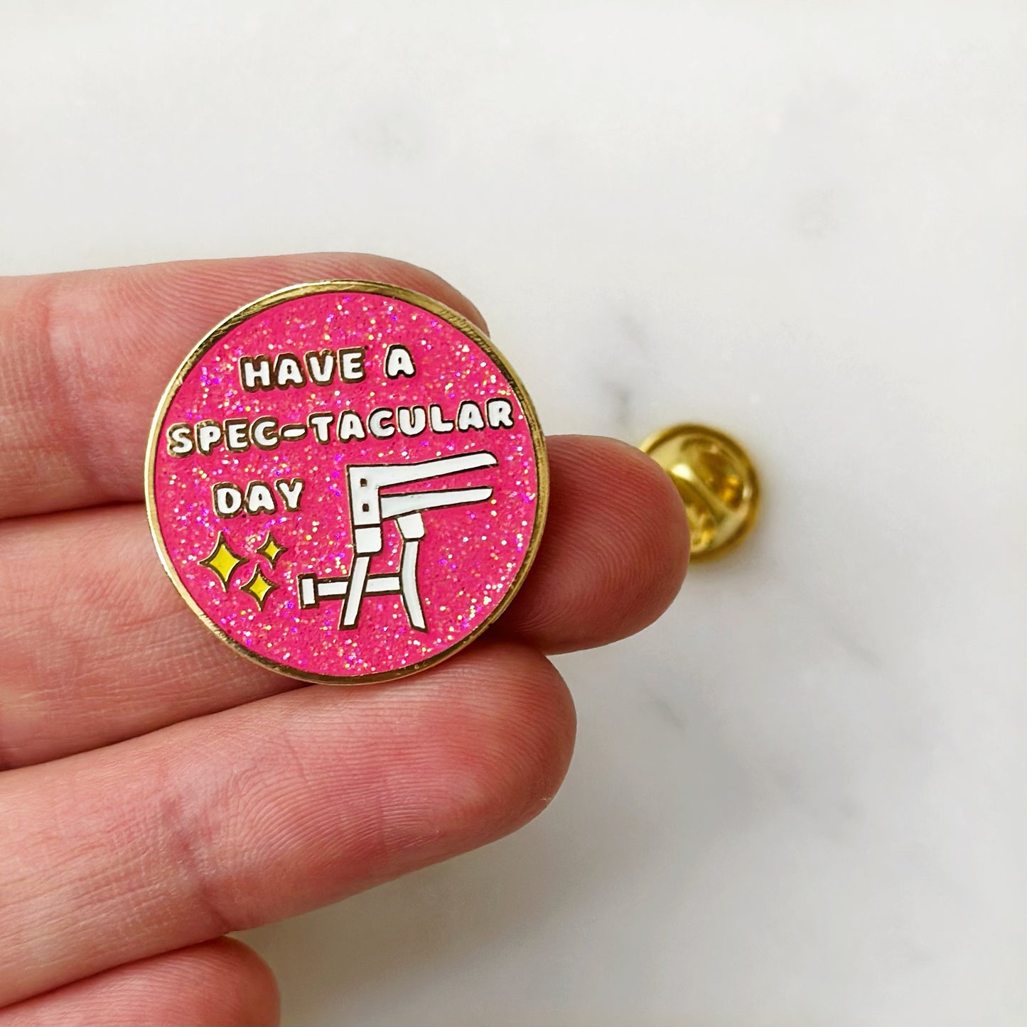 Gynecology pin, Gift for Gynecology nurse or doctor, Spec-tacular, graduation gift, MD appreciation, womens health team
