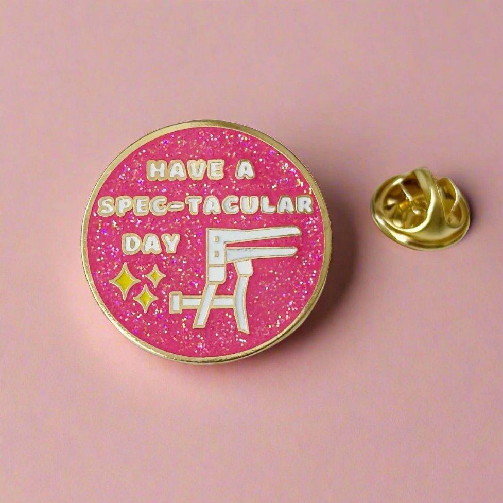 Gynecology pin, Gift for Gynecology nurse or doctor, Spec-tacular, graduation gift, MD appreciation, womens health team