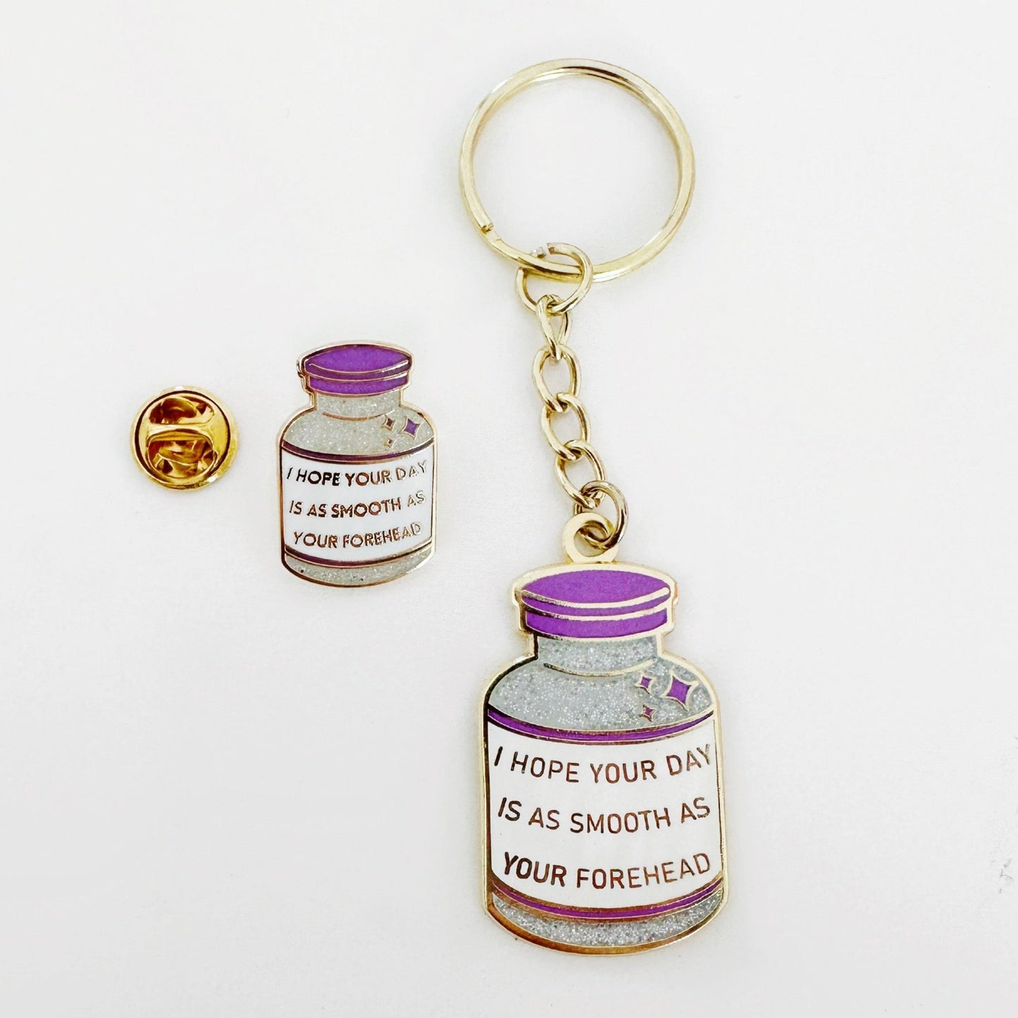 Botox Pin, Med Spa nurse gift, nurse injector pin, Plastic surgery white coat pin, medical humor, medical aesthetics