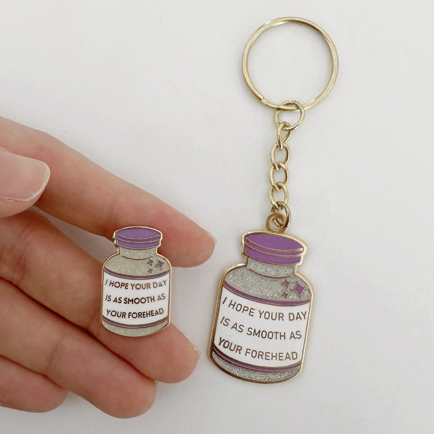 Botox Pin, Med Spa nurse gift, nurse injector pin, Plastic surgery white coat pin, medical humor, medical aesthetics