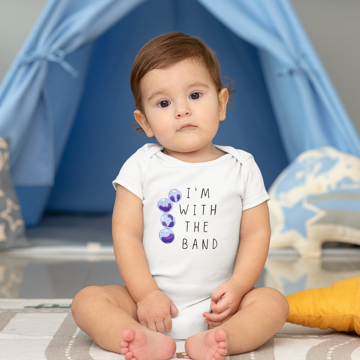 Hematology baby gift, doctor baby gift, Nurse baby gift, funny doctor baby gift, RN baby gift, coworker baby shower
