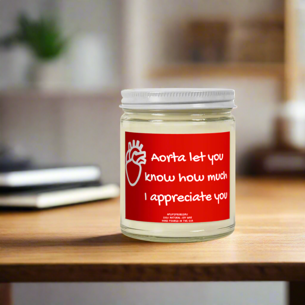 Aorta Candle, Cardiology, Vascular thank you candle