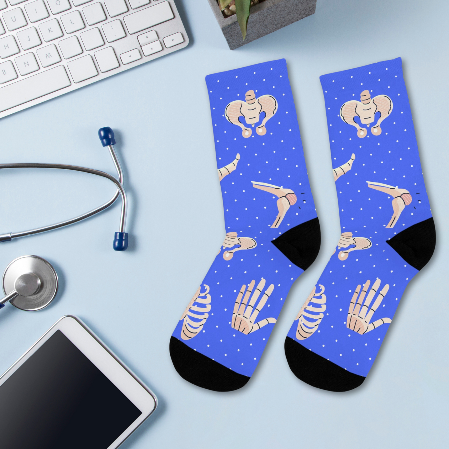 Blue Orthopedic Surgery socks, Ortho, Ortho resident, Surgeon gift, Doctor socks, Orthopaedics, Ortho nurse, Orthopedics match, Medical student