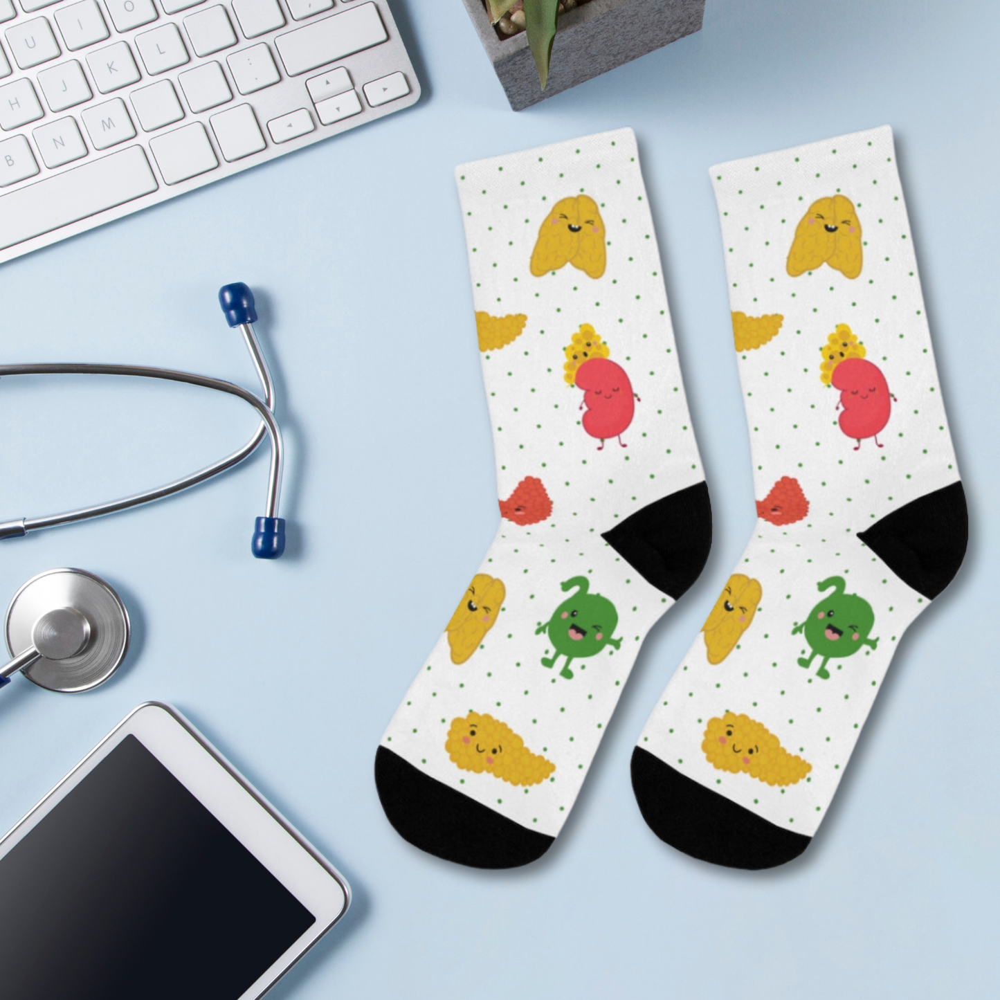 Endocrine socks, Endocrinology, thyroid, pancreas, adrenals, pineal gland, thymus, Resident gift, endocrine NP, diabetes doctor, hormones