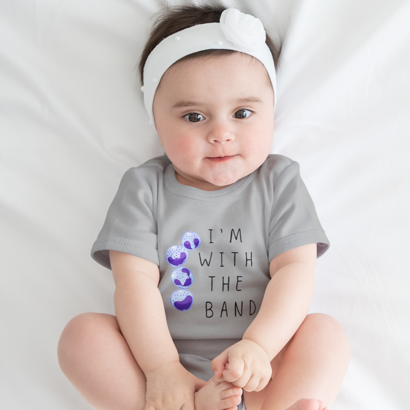 Hematology baby gift, doctor baby gift, Nurse baby gift, funny doctor baby gift, RN baby gift, coworker baby shower