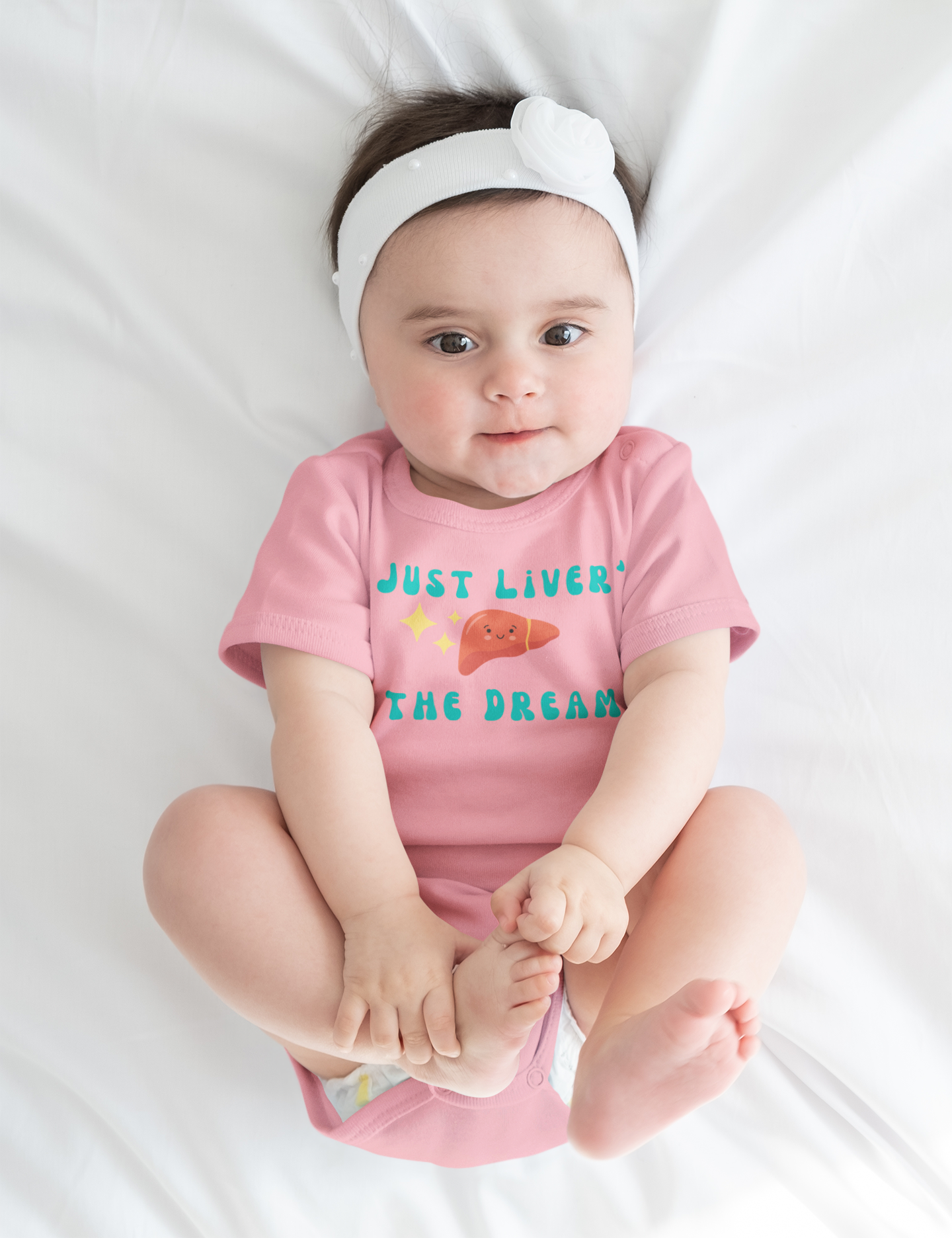 Hepatology baby gift, Liver doctor, funny doctor baby gift, RN baby gift, coworker baby shower, Liver doctor baby, baby bodysuit