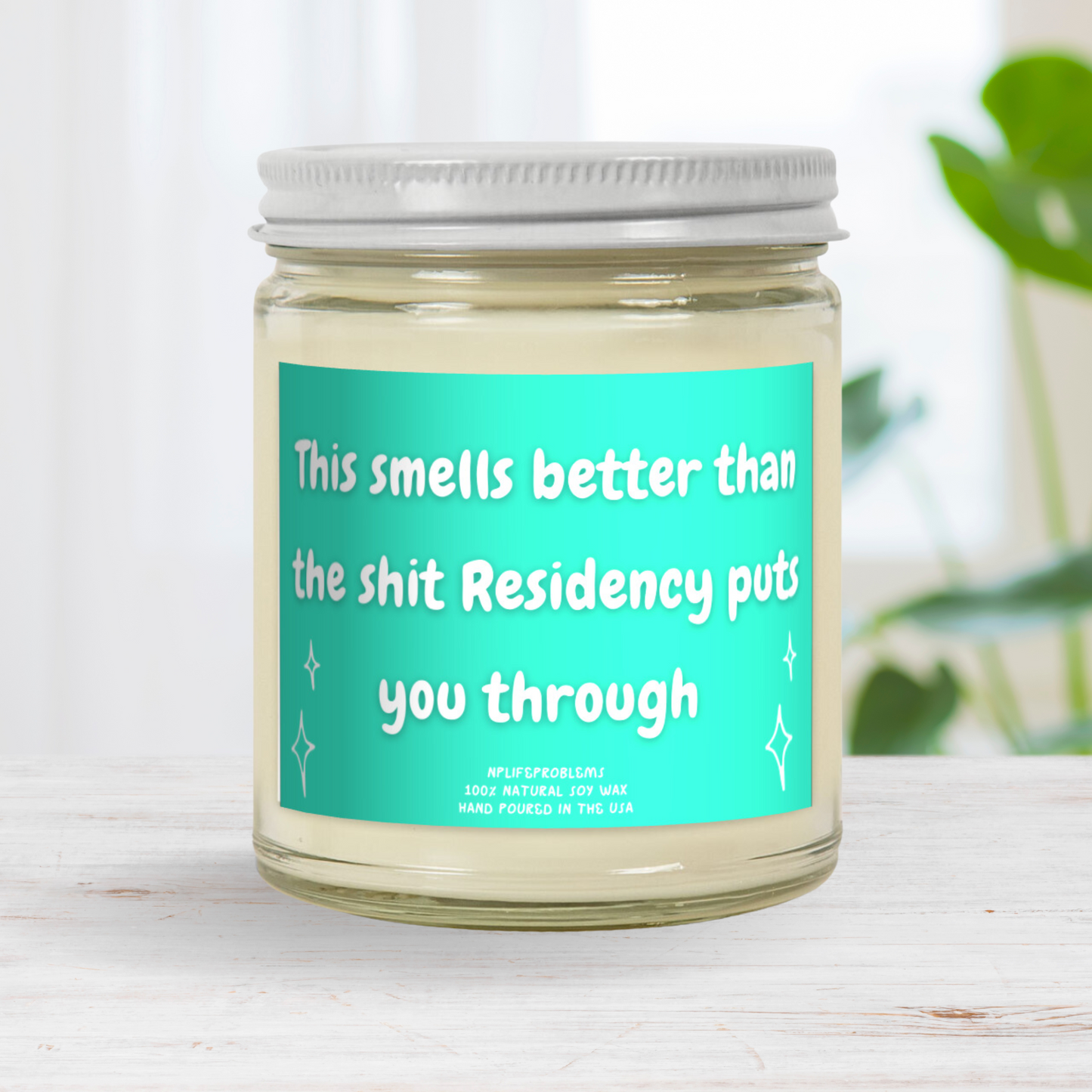 Resident gift, this smells better than the * residency puts you through. Doctor gift, thank you gift, graduation gift.