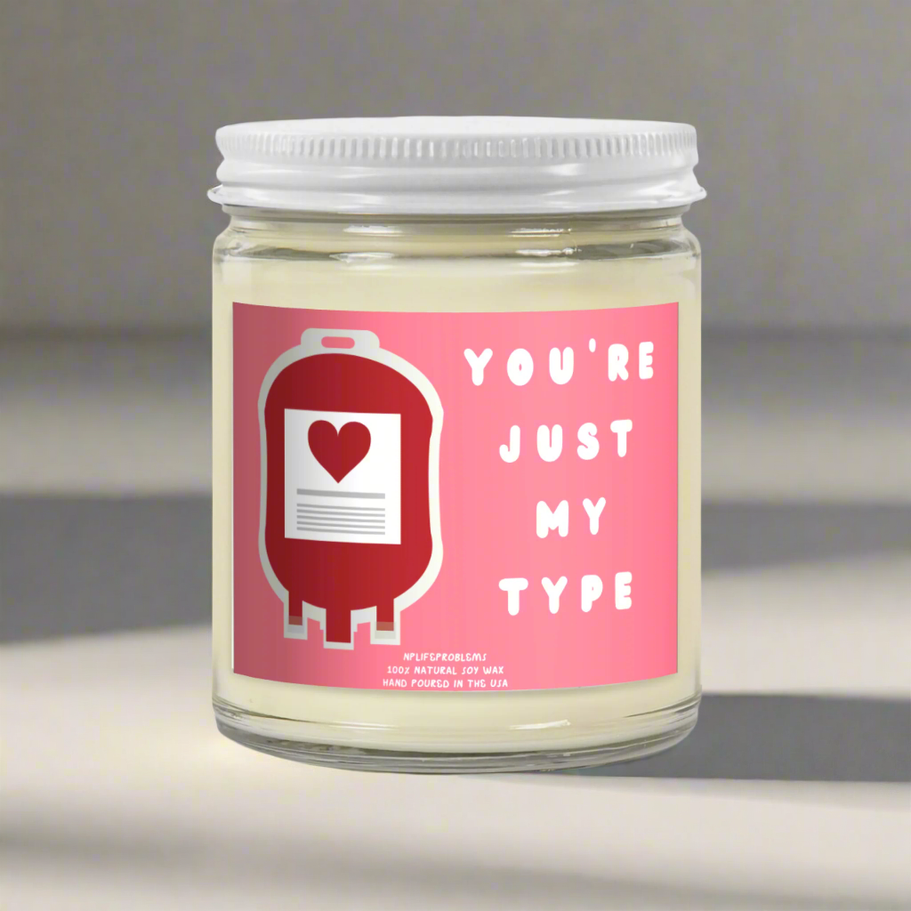 Doctor Anniversary Gift, Nurse Valentine’s Gift, Medical Pun Candle, RN Gift for Nurses, Lab Tech Candle with Humor, Doctor Wife or Husband Gift, Medical-Themed Candle