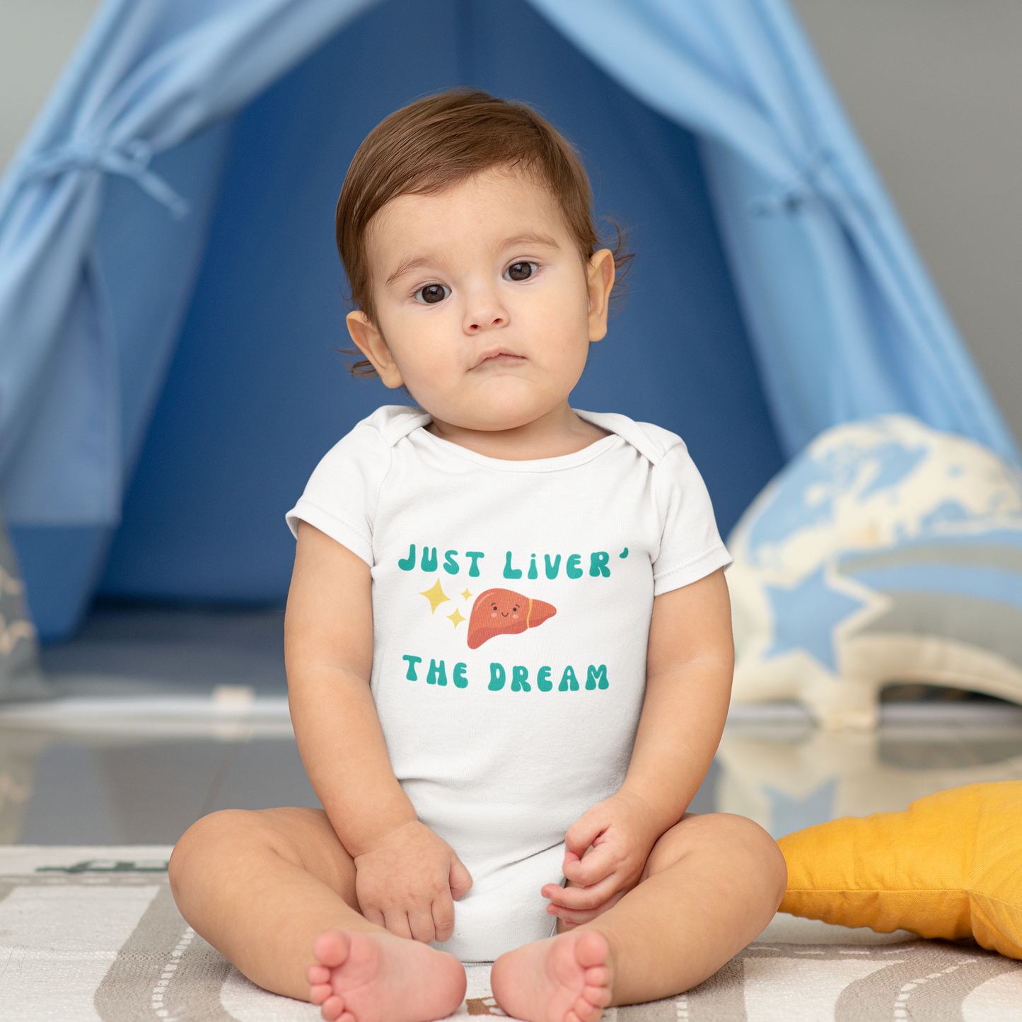 Hepatology baby gift, Liver doctor, funny doctor baby gift, RN baby gift, coworker baby shower, Liver doctor baby, baby bodysuit
