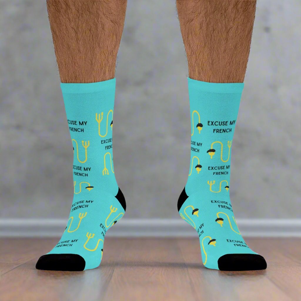 Excuse my French urology socks, urologist, urology resident, urology nurse gift.
