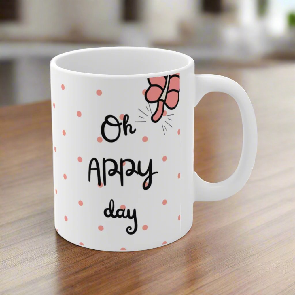 Oh Appy Day!, Surgeon mug, appendix surgery, general surgery, doctor gift.