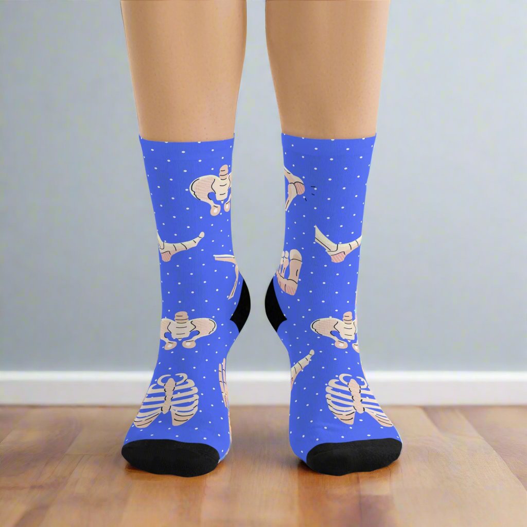 Blue Orthopedic Surgery socks, Ortho, Ortho resident, Surgeon gift, Doctor socks, Orthopaedics, Ortho nurse, Orthopedics match, Medical student