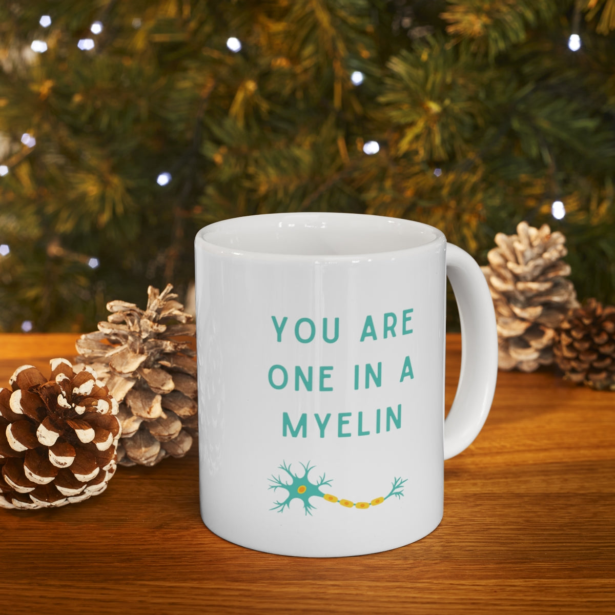Neurology mug, neurologist gift, neurosurgery gift, one in a myelin, resident gift