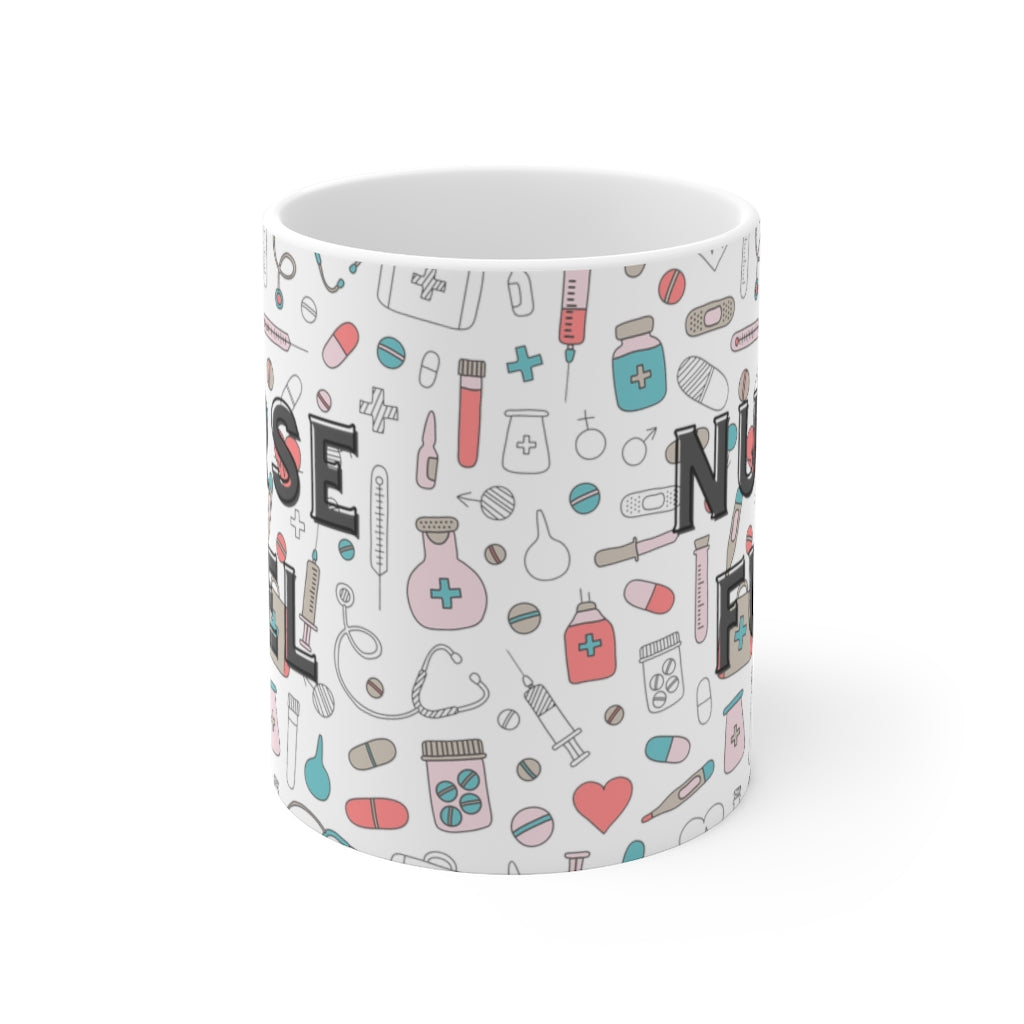 Nurse Fuel mug, NP gift, Graduation gift, new grad RN coworker gift. Registered Nurse gift, BSN, LPN.