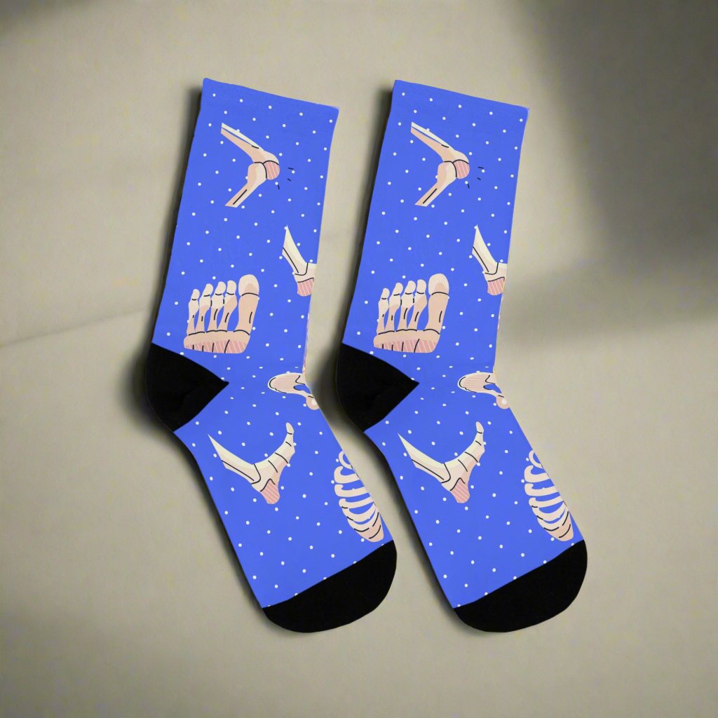 Blue Orthopedic Surgery socks, Ortho, Ortho resident, Surgeon gift, Doctor socks, Orthopaedics, Ortho nurse, Orthopedics match, Medical student