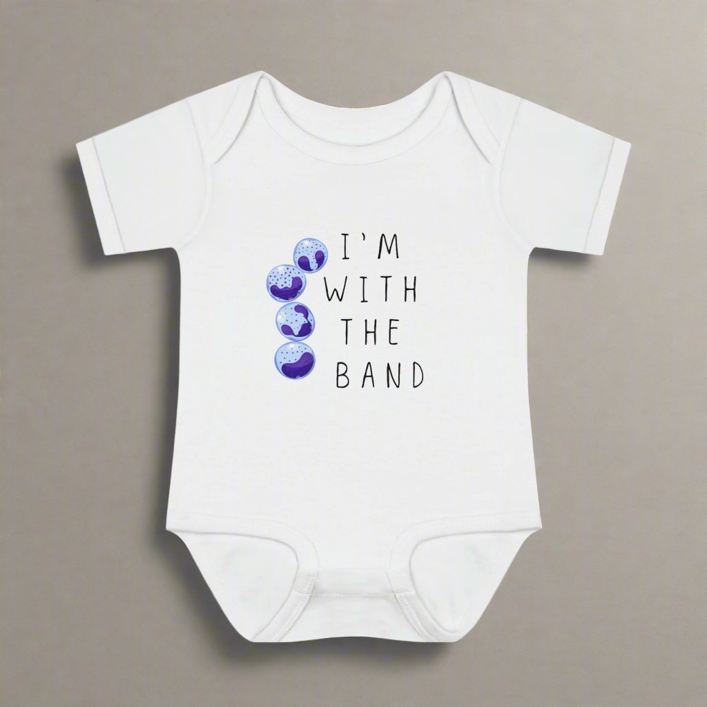 Hematology baby gift, doctor baby gift, Nurse baby gift, funny doctor baby gift, RN baby gift, coworker baby shower