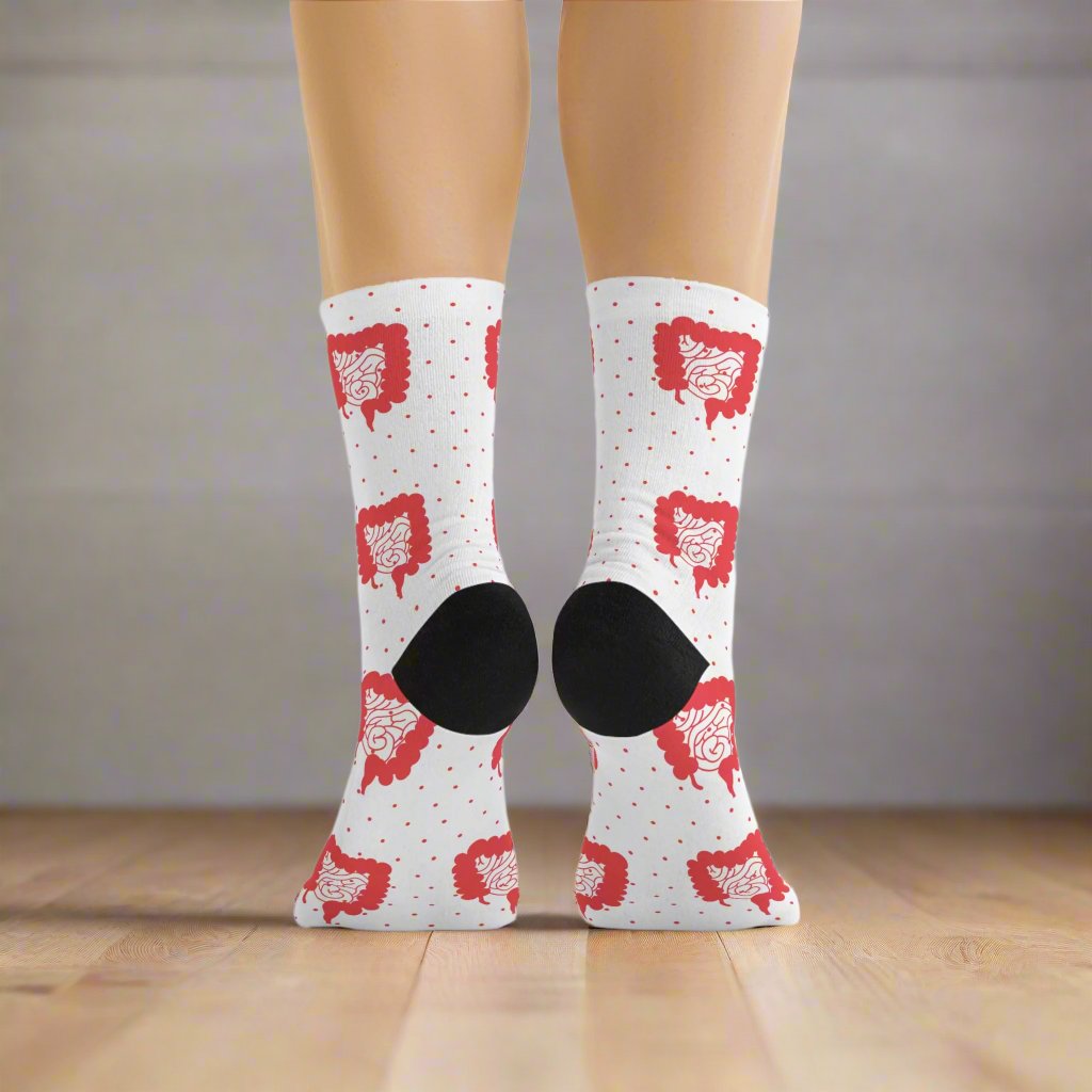 Colorectal socks, Colon, surgeon gift, general surgery, gastrointestinal doctor, doctor socks.