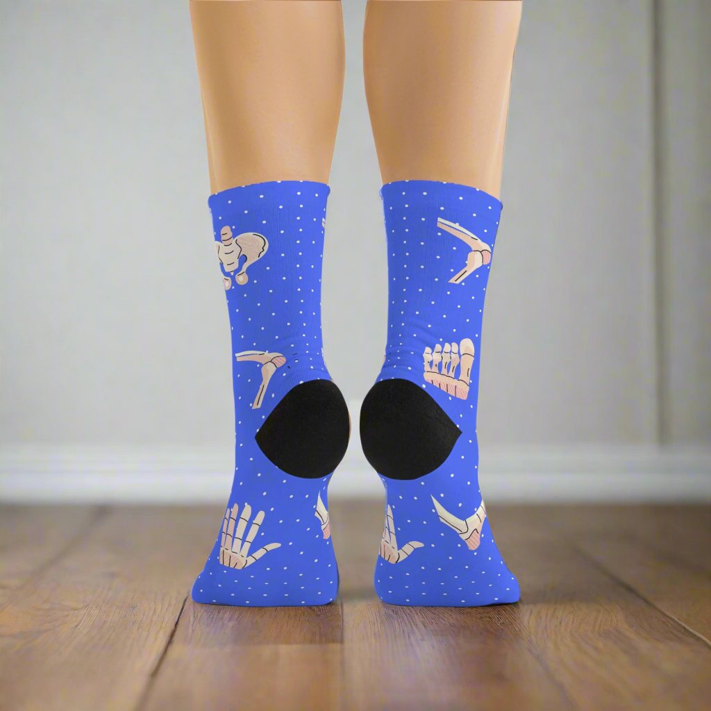Blue Orthopedic Surgery socks, Ortho, Ortho resident, Surgeon gift, Doctor socks, Orthopaedics, Ortho nurse, Orthopedics match, Medical student