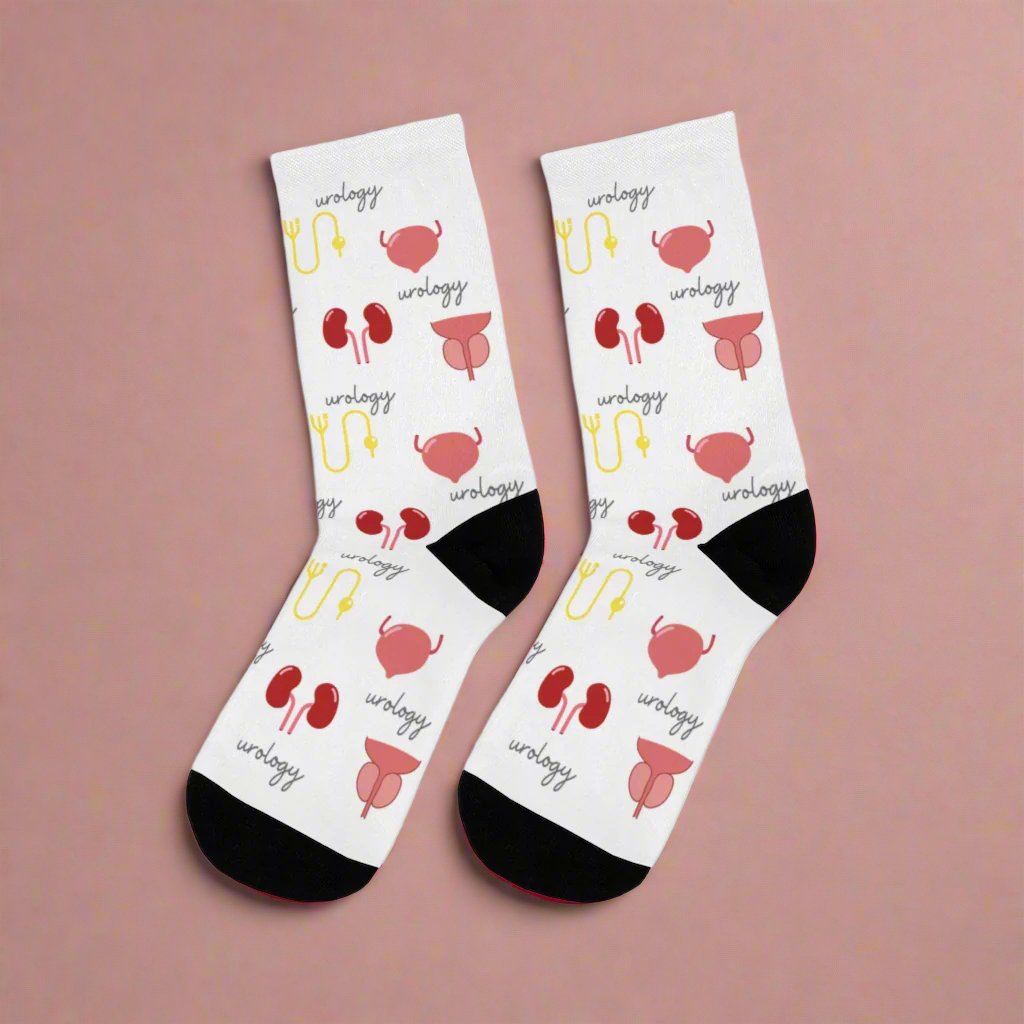 Urology socks, urologist, urology resident, urology nurse gift