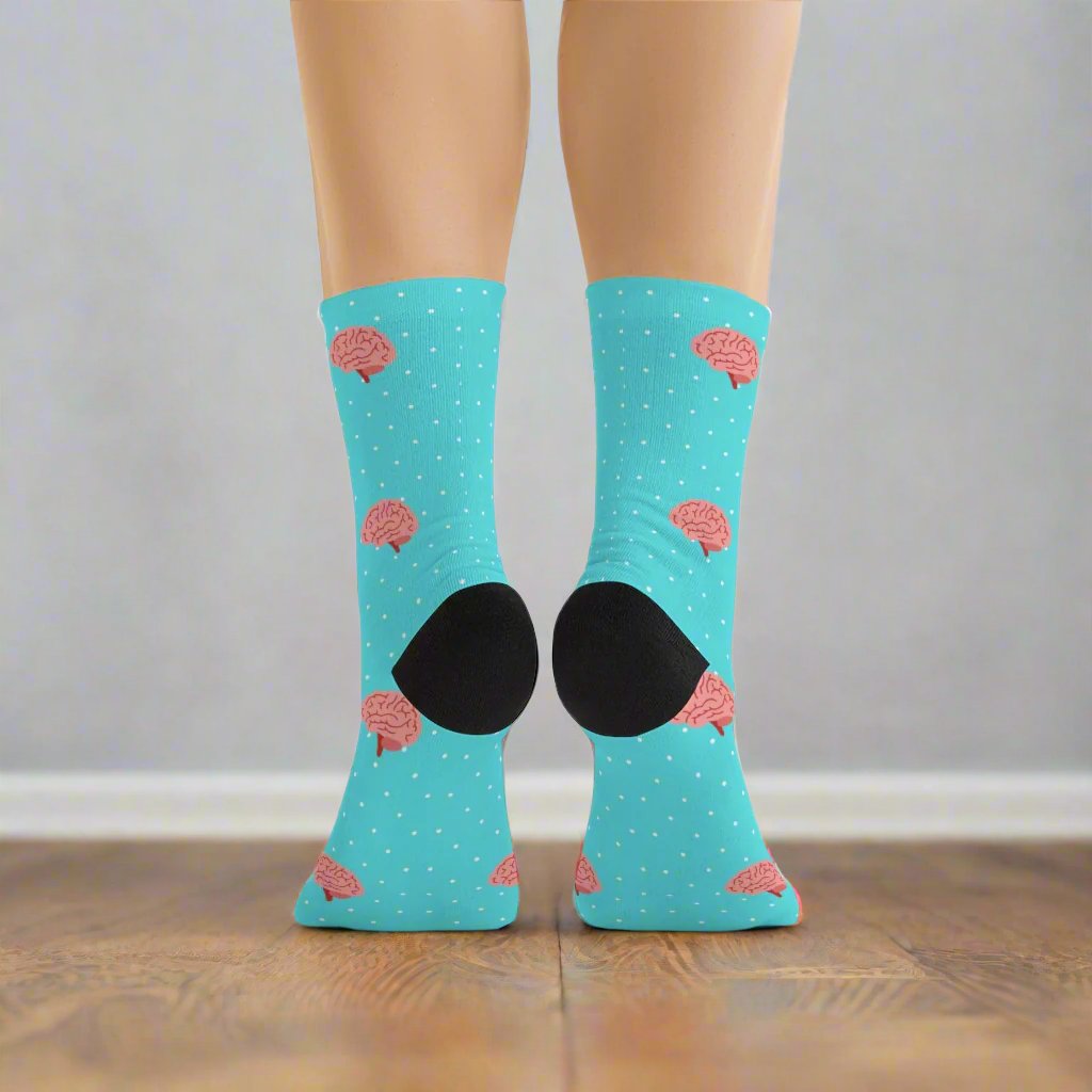 Blue Neurology, Neurologist socks, Neurosurgery, Brain