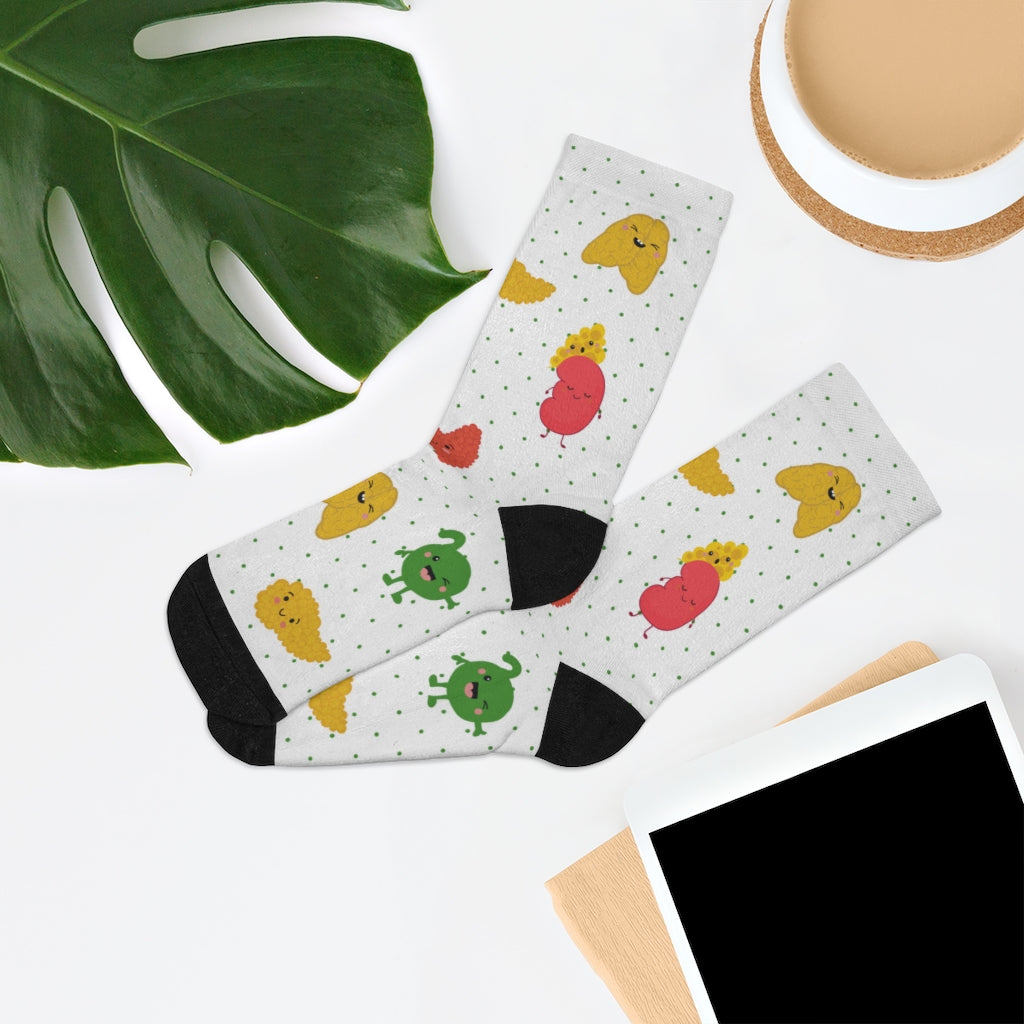 Endocrine socks, Endocrinology, thyroid, pancreas, adrenals, pineal gland, thymus, Resident gift, endocrine NP, diabetes doctor, hormones