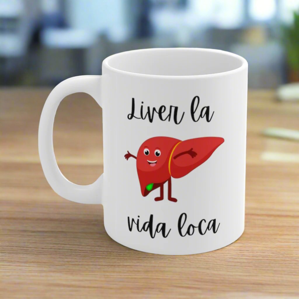 Liver mug, Doctor gift, surgeon gift, medical school graduation gift, Liver transplant, Hepatology, general surgery resident gift.
