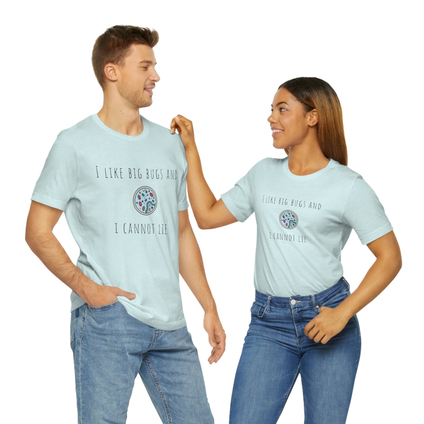 Microbiology tee shirt, I like big bugs, Bacteria, Virus, petri dish, immunologist, Lab tech, Researcher, Science, Nurse, resident, Lab tech