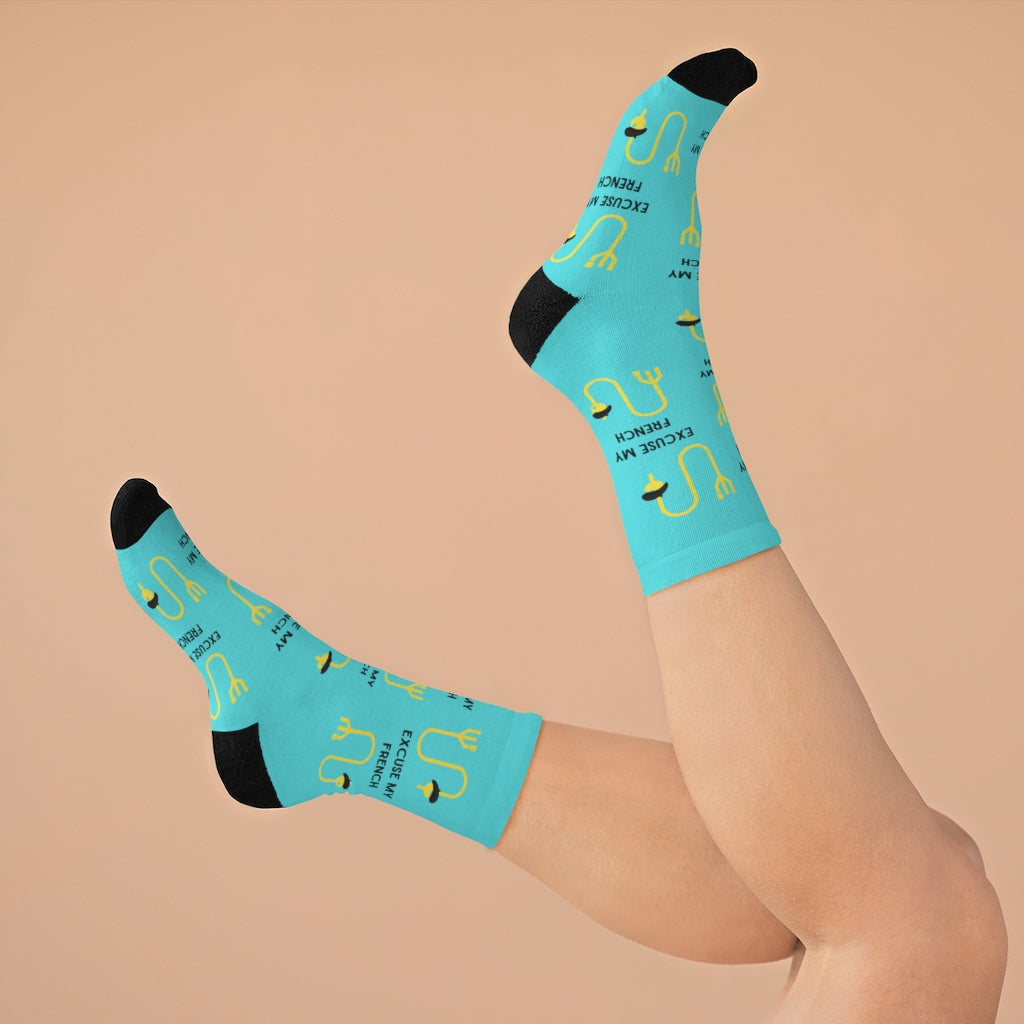 Excuse my French urology socks, urologist, urology resident, urology nurse gift.
