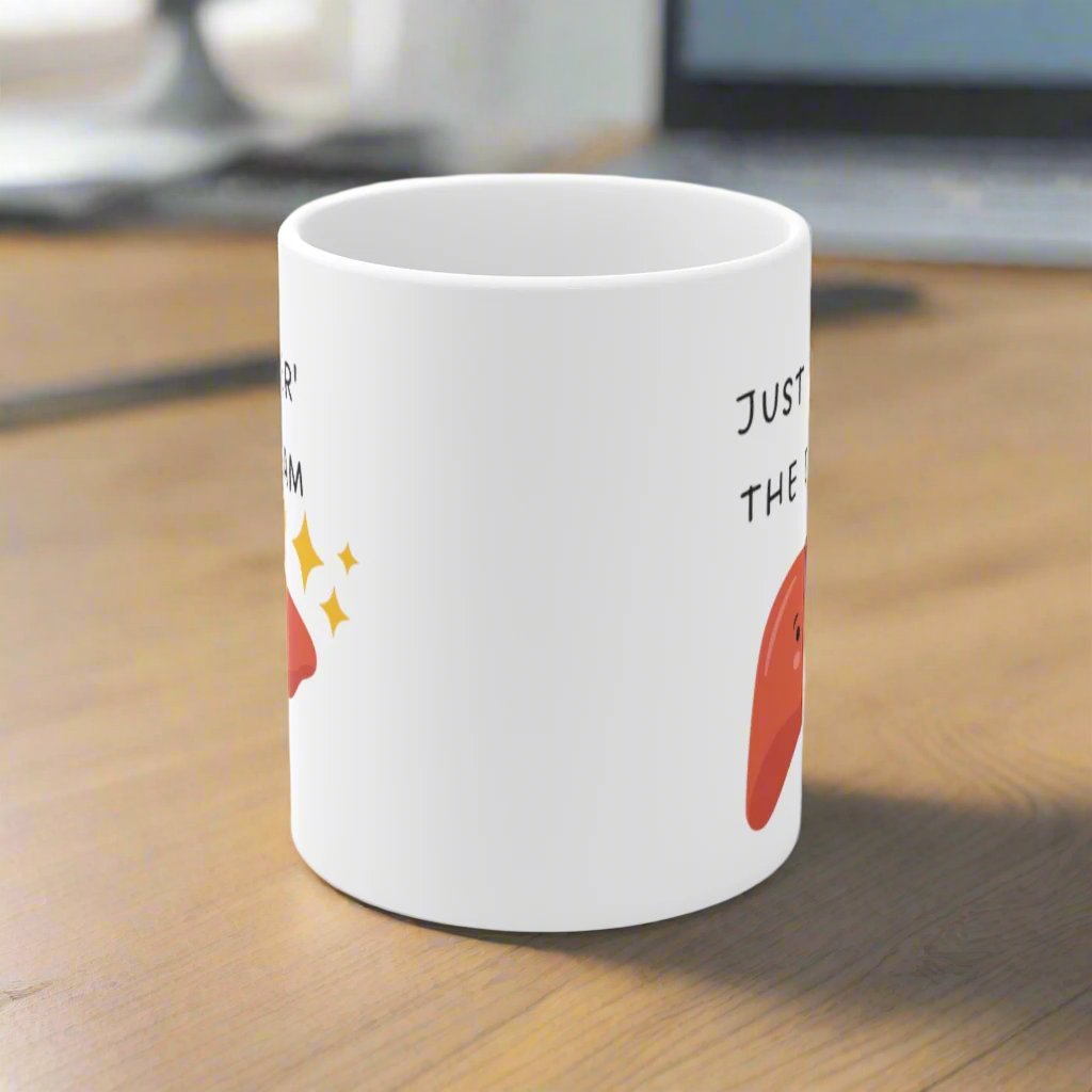 Liver mug, hepatology, hepatologist, general surgery, Liver disease, Liver transplant, liver surgeon, bilirubin, doctor mug, medical puns