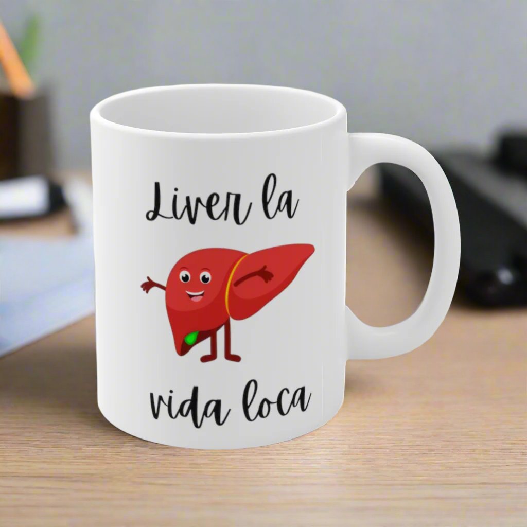 Liver mug, Doctor gift, surgeon gift, medical school graduation gift, Liver transplant, Hepatology, general surgery resident gift.