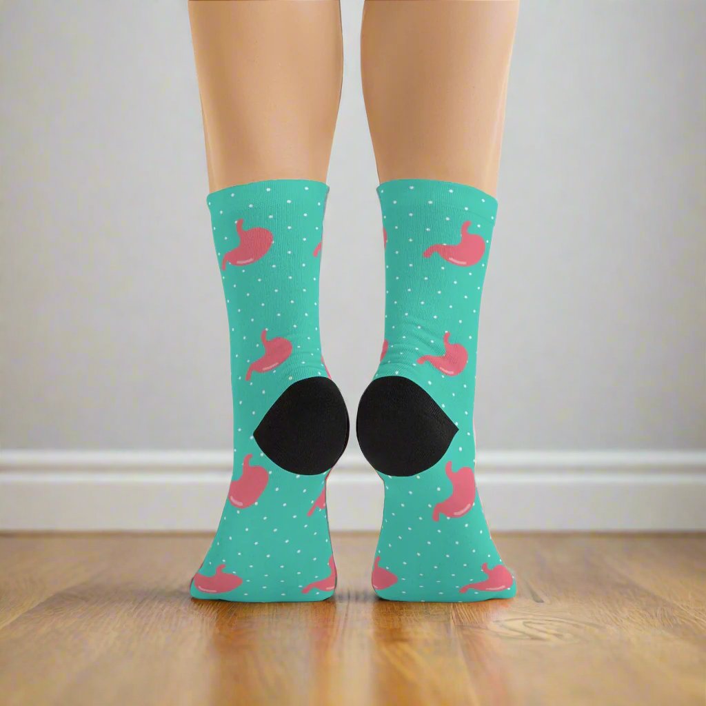 Stomach socks, GI socks, medical student, nurse, PA, Nurse Practitioner, anatomy socks, surgeon gift, gastrointestinal