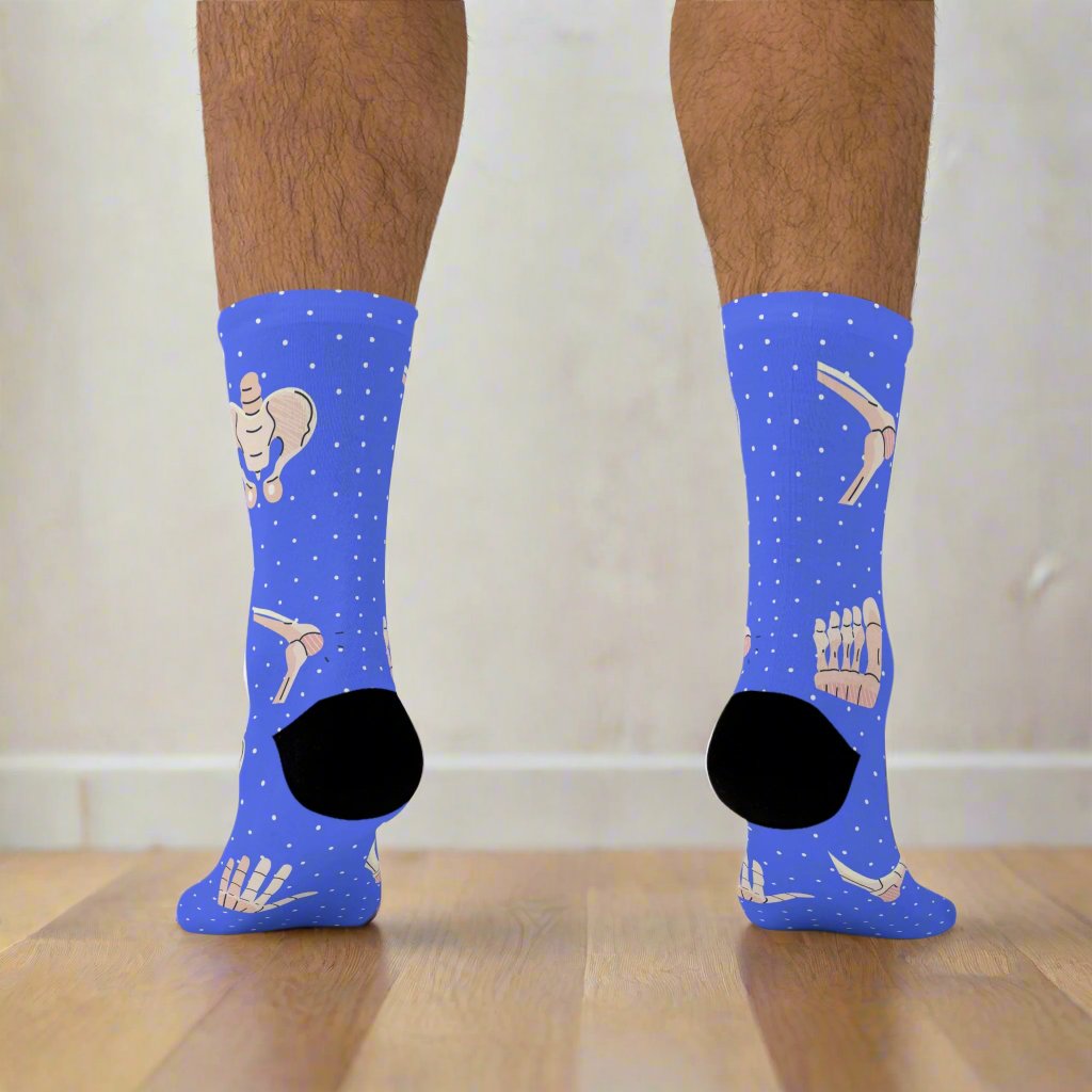 Blue Orthopedic Surgery socks, Ortho, Ortho resident, Surgeon gift, Doctor socks, Orthopaedics, Ortho nurse, Orthopedics match, Medical student
