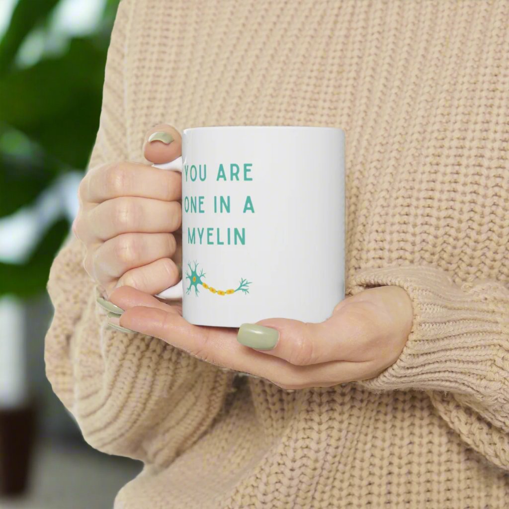 Neurology mug, neurologist gift, neurosurgery gift, one in a myelin, resident gift