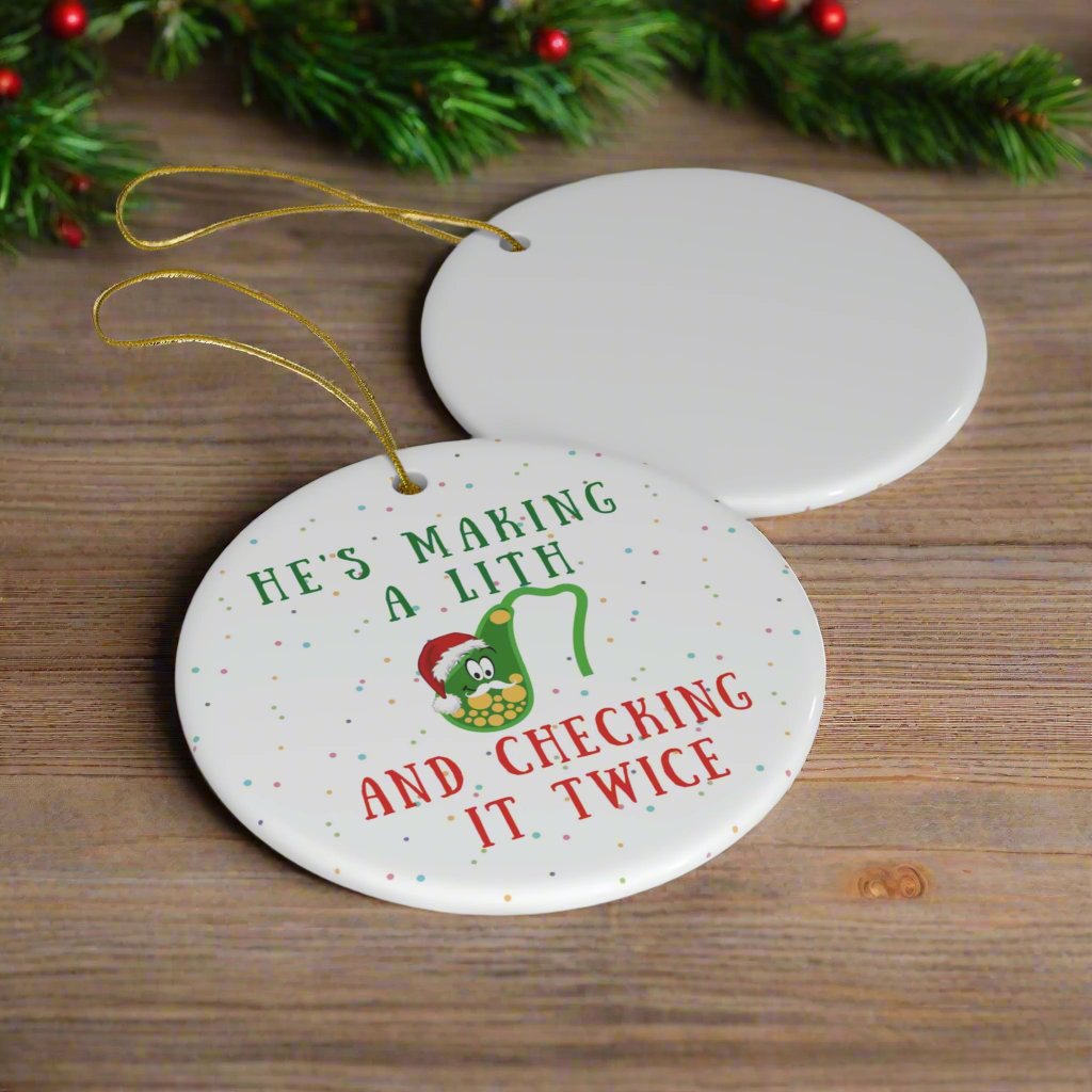 Gallbladder Christmas ornament, Medical puns, Surgeon holiday gift, medical humor, doctor gift, nurse gift, general sugrery, Lithotripsy