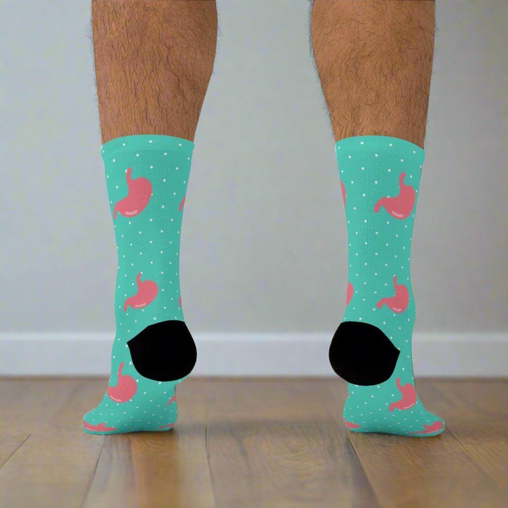 Stomach socks, GI socks, medical student, nurse, PA, Nurse Practitioner, anatomy socks, surgeon gift, gastrointestinal