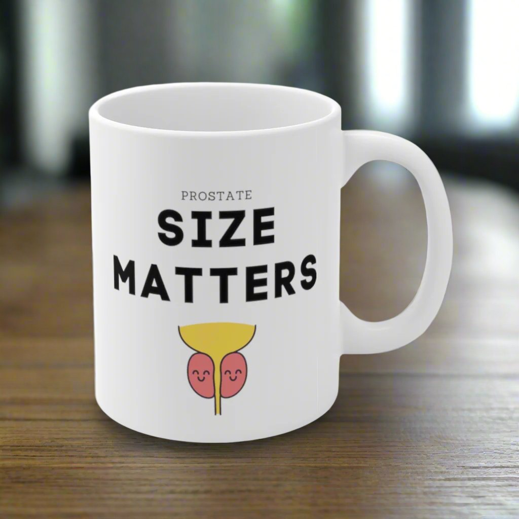 Urologist gift, mug, Prostate size matters, funny doctor mug, nurse mug, urology resident, stream team, urology fellow, TURP
