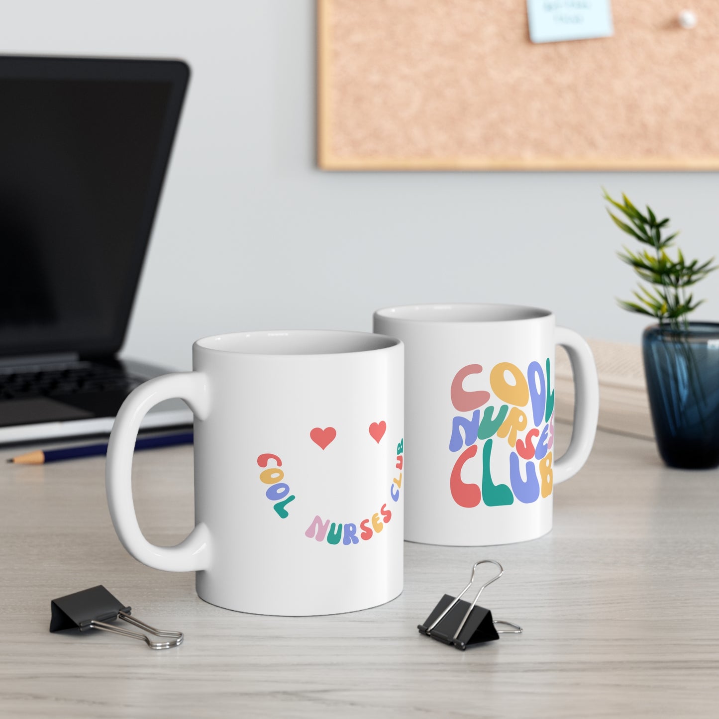 COOL nurses club, Nurse mug, graduation gift, nursing school graduation, new grad nurse, RN, BSN, fun nurse mug, new nurse gift, coworker gift.