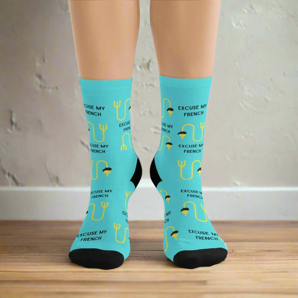Excuse my French urology socks, urologist, urology resident, urology nurse gift.